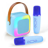 Wireless Bluetooth Karaoke Speaker with Dual Microphones