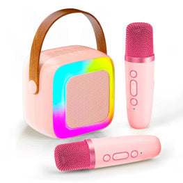 Wireless Bluetooth Karaoke Speaker with Dual Microphones
